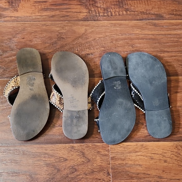 Dubai bling sandals, two pairs! - Picture 6 of 6